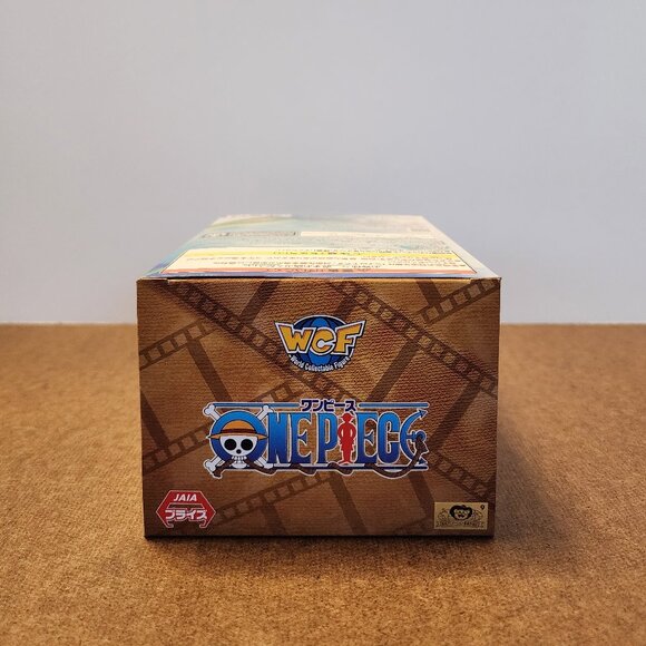 New Banpresto One Piece World Collectable Monkey D. Luffy & Enel Figure Japan - Picture 6 of 6